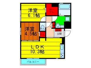 ウィルくずはの物件間取画像